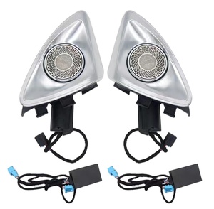 Pour Mercedes-Benz W223 W222 X253 W205 W206 W213 C/E/S/GLC Haut-parleur de porte latéral rotatif 4D flottant type aéronautique avec éclairage d'ambiance - Product Image 6