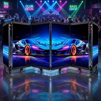 Hochfrequenz-LED-GOB-Panel mit Hoher Helligkeit, Wasserdichter LED-Bildschirm, Geeignet für DJ-Pulte, Partys, Familienbars