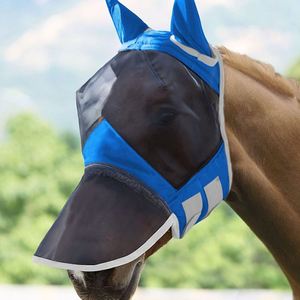 Masque anti-mouches OEM pour chevaux Protection UV avec protection des oreilles et du nez Masque anti-mouches pour chevaux avec oreilles Masque anti-mouches durable pour chevaux - Product Image 2