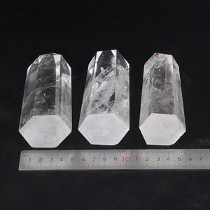 Natural Large Clear Quartz Wand Rock <strong>Crystals</strong> Healing <strong>Big</strong> Point Tower for Decoration - Product Image 5