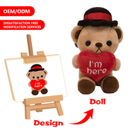 OEM personnalisé Anime peluche peluche peluches douces avec PP coton mascotte peluche & poupée humaine avec logo personnalisé