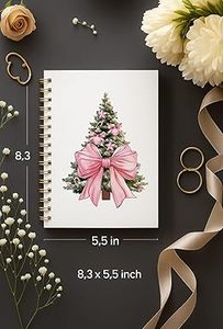 Carnet à <span class=keywords><strong>spirale</strong></span> A5/A6 personnalisable <span class=keywords><strong>de</strong></span> haute qualité avec motif d'arbre <span class=keywords><strong>de</strong></span> Noël conception <span class=keywords><strong>de</strong></span> bobine mignonne petit cadeau - Product Image 5