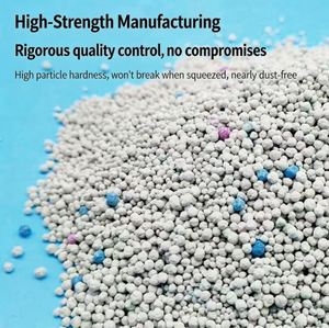 BENJIE Factory Wholesale Price <b>Odor</b> Control Fast Clumping Highly <b>Absorbent</b> High Quality Low Dust 5L Bentonite Cat Litter - Product Image 2