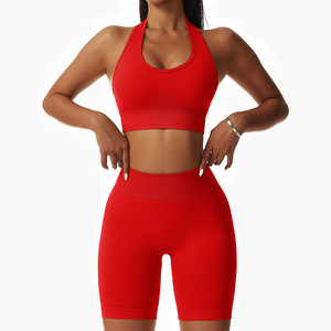 Vêtements de sport personnalisés effet seconde peau, tenues de gym, vêtements de yoga et de fitness, ensembles d'entraînement pour femmes, vêtements de sport grandes tailles - Product Image 6