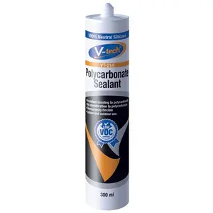 VT-214 polikarbonat mastik 100% nötr silikon Anti-Scratch hiçbir renk değişikliği