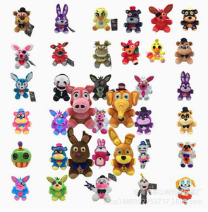 Peluche Foxi style 86, Five Nights at <span class=keywords><strong>Freddy</strong></span>'s Nightmare <span class=keywords><strong>Freddy</strong></span> Bonnie, animaux en peluche de 18 à 28 cm - Product Image 2