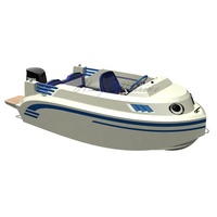 Bateau à capsule de conception de haute technologie 3.5m petit bateau en aluminium à grande vitesse