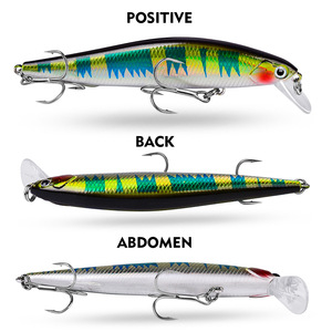 SNEDA Sinking Minnow 5G/7G/10G/14.5G esca dura artificiale <span class=keywords><strong>con</strong></span> amo triplo <span class=keywords><strong>esche</strong></span> da <span class=keywords><strong>pesca</strong></span> Minnow - Product Image 4