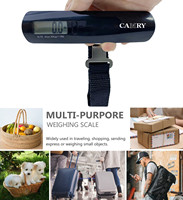 50KG/110LB conception mince voyage suspendu balance à bagages fonction de verrouillage des données balance à bagages numérique valise électronique balance de pesage
