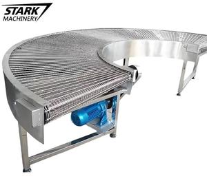 食品烘焙和冷却用不锈钢链条转向输送机 - Product Image 1