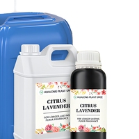 Huile parfumée naturelle agrumes et lavande, extrait végétal, pour diffuseur, détergent, liquide de lavage en vrac