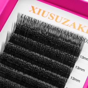 XIUSUZAKI Extensions de cils en <span class=keywords><strong>U</strong></span>, Volume Mega, Courbure <span class=keywords><strong>L</strong></span> <span class=keywords><strong>LU</strong></span> M, Cils croisés en forme de fleur parallèle, Y YY 3D 4D 5D 6D - Product Image 4