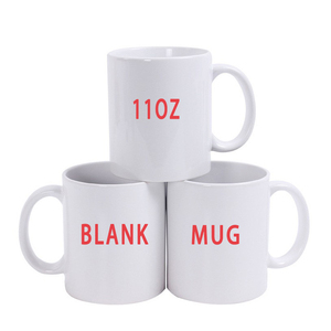 Ly sứ in chuyển nhiệt, ly trơn 350ml 11oz, ly gốm tráng men có quai, ly cà phê trà in chuyển nhiệt - Product Image 3