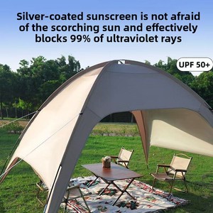 Dome Sky <b>Canopy</b> Extra-Large Sunshade Outdoor Camping Picnic <b>Tent</b> Portable Windproof Rainproof 210D Oxford Fabric >3000mm - Product Image 3