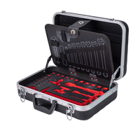 Caja de Herramientas de Aluminio Personalizada, Estuche de Herramientas Portátil de Aluminio para Herramientas/Accesorios/Piezas