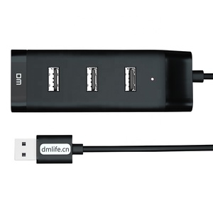 USB 2.0 4-Port Hub với chỉ số ánh sáng bên ngoài tốc độ cung cấp điện chb006 - Product Image 3