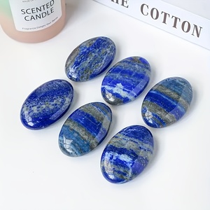 Pierre de paume en lapis-lazuli de haute qualité en gros pour la décoration de la maison et les décorations de Feng Shui, accessoire élégant - Product Image 2
