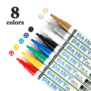 Gxin G-863A高性能ペイントマーカー多色オイルベース1.2mm無退色無毒ペイントマーカーペンセット - Product Image 5