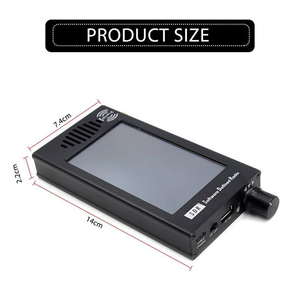 Récepteur radio portable SDR 101 avec interface USB, affichage de la fréquence, haut-parleur, récepteur SDR pour radioamateur, ondes courtes et bande aérienne - Product Image 5