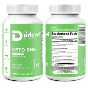Capsules de vinaigre de cidre de pomme Keto Bhb de soins de santé réduisent l'appétit Capsules de Keto Bhb Acv - Product Image 1