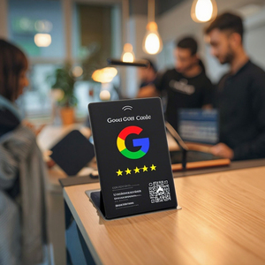 Tarjeta NFC Personalizada de PVC con Soporte, Tarjeta Inteligente sin Contacto, Código QR, Mini Etiqueta para Pagos Comerciales, Gestión de Reputación, Tiktok - Product Image 5