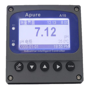 เครื่องวัดค่า pH ออนไลน์ Apure ช่วงค่า pH 0-14 ความแม่นยำ 0.02 pH ตัวควบคุมอุตสาหกรรมสำหรับการตรวจสอบคุณภาพน้ำ - Product Image 4