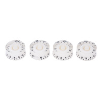 Jiabl — boutons de contrôle du Volume de guitare électrique, 4 pièces, pièce de remplacement, accessoire pour instrument de musique