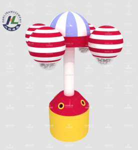 Hot bán phong cách mới tinh nghịch lâu đài sân chơi trong nhà bóng ném & rơi máy trò chơi cho trẻ em trên bán - Product Image 6