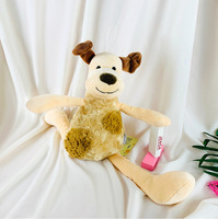 Peluche personnalisée de qualité supérieure Remplissage PP Lapin rose écologique Jouets drôles Lapin Animal en peluche pour enfants Cadeau de vacances