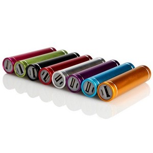 พาวเวอร์แบงค์โลหะแบบพกพาขนาดเล็กบางเฉียบ 2200mAh ผลิตตามสั่งจากโรงงาน  วัสดุอะลูมิเนียมชุบอโนไดซ์ สำหรับโทรศัพท์มือถือ - Product Image 1