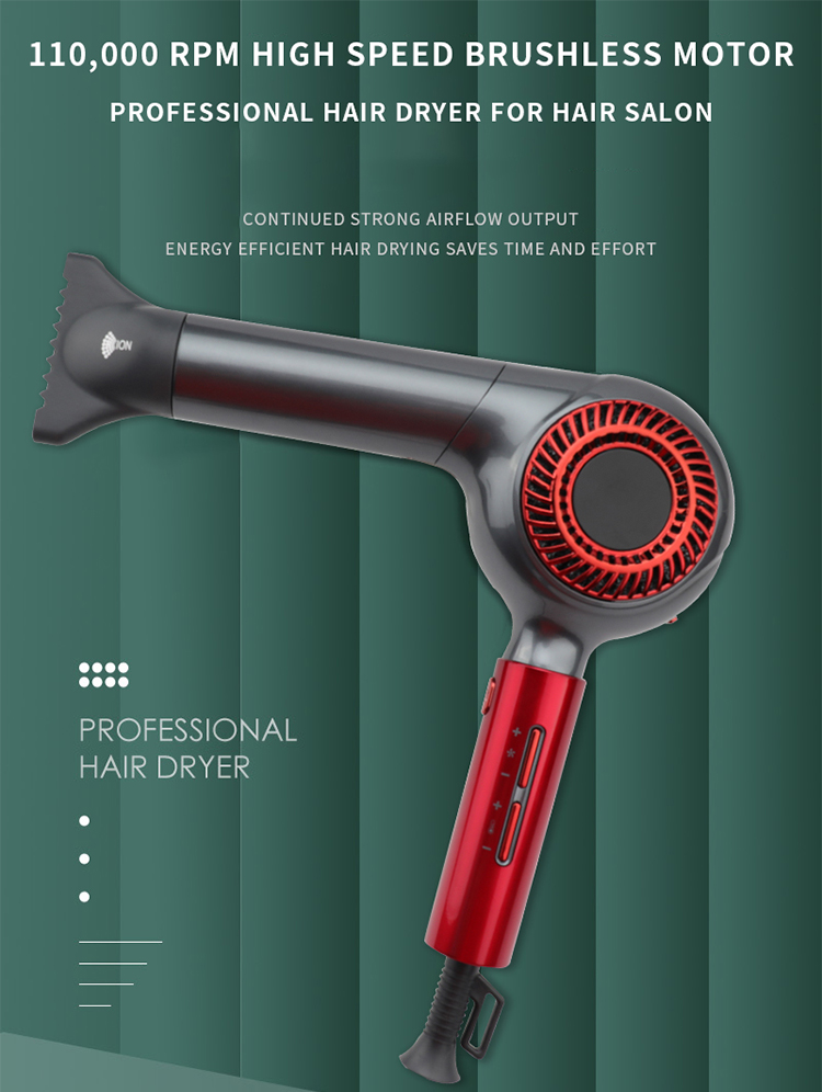 Mesky Hair Dryer - Super High Speed, Professional Salon Quality