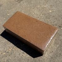 Nouvelle Arrivée : Brique de coco compressée respirante pour culture, idéale pour plantes en pot et habitat de reptiles