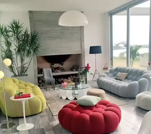 Runxi nordic सुरुचिपूर्ण शैली विला सोफे सेट लिविंग रूम Mario बेलिनी सोफे फर्नीचर गहरी बैठने वाली सीट एकांत सोफे - Product Image 6