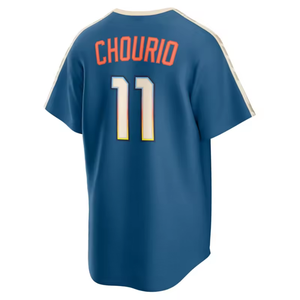 2026 City Connect Baseball Jersey Gestikt Heren 22 Yelich Jackson 11 Chourio Jacob 32 Misiorowski William Contreras S-3XL - Product Image 4