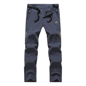 Pantalon de randonnée pour homme, séchage rapide, léger, respirant, élastique, vert militaire - Product Image 3
