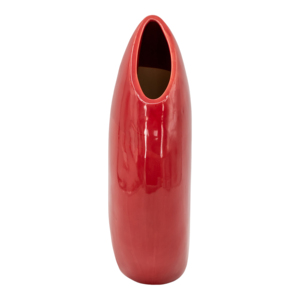 Vaso in ceramica lucido a forma di goccia, vaso scultoreo per fiori, per soggiorno, camera da letto, ufficio, decorazione da scrivania - Product Image 2