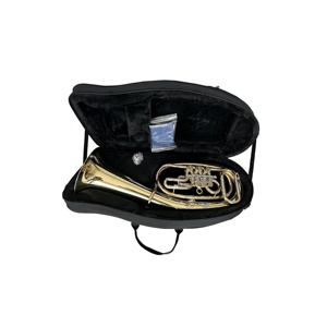 SEASOUND Haute Qualité OEM JYBT736 Rotatif Or Baryton <span class=keywords><strong>Trompette</strong></span> Ton BB Cupronickel Laiton Laque Finition pour Les Étudiants - Product Image 4