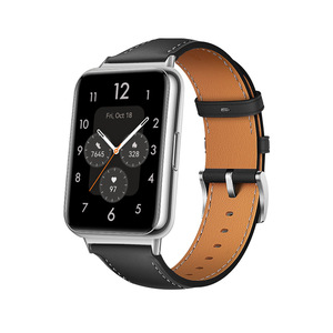 Echtes Leder armband für Huawei Watch Fit 4 <span class=keywords><strong>3</strong></span> 2 MEN WOMEN Smart Uhren armband Ersatz Armband Retro Leder armband - Product Image 2