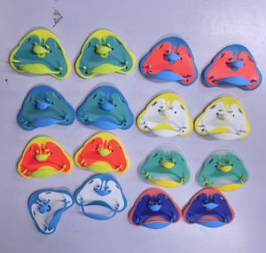 Aletas de Natación Befine, Nuevo Estilo, Económicas, Unisex para Adultos, Aletas de Mano para Natación, con Correa de Silicona TPE - Product Image 4