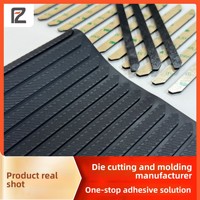 Coussinet en silicone antidérapant en maille auto-adhésif de qualité alimentaire, support de téléphone portable, amortisseur de chocs, joint d'étanchéité pour bouteilles