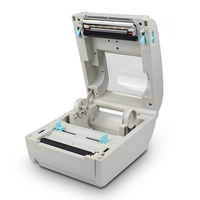 Imprimante d'étiquettes thermiques KMIRUI 110 mm (USB et sans fil) 203 dpi haute vitesse, prend en charge la création de modèles et le téléchargement de logos personnalisés, en stock