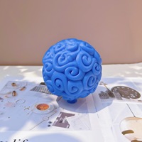 Moule à gâteau en silicone motif Fruit du Diable, moule DIY pour fruits, décoration de bougies de luxe