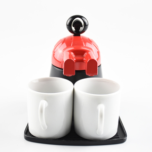 Mignon Portable 2 Espresso Goutte À Goutte <span class=keywords><strong>Moka</strong></span> avec Deux Tasses En Céramique - Product Image 6