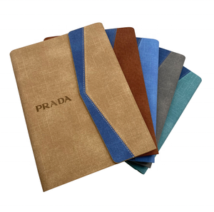 Funda de anillas personalizada, organizador de cuero, cuaderno de oficina, cuaderno espiral de hojas sueltas de alta calidad - Product Image 1