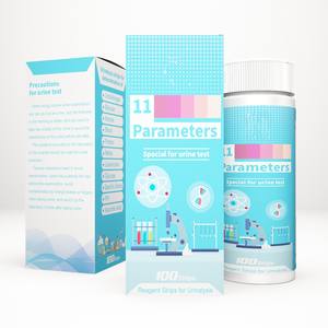 แถบทดสอบน้ํายาตรวจปัสสาวะ LEU NIT URO PRO PH BLO SG KET BIL GLU <span class=keywords><strong>ASC</strong></span> แถบทดสอบปัสสาวะ - Product Image 2