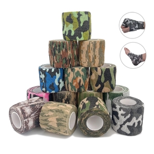 Bande élastique de Camouflage, bande adhésive adhésive, Bandage de sport, protecteur de cheville, genou, <span class=keywords><strong>doigt</strong></span>, Bandage de bras - Product Image 1