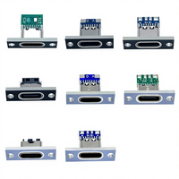 EZON CHT-S023R Connecteur de soudure pour carte de base Type-C avec ports clavier/charge modifiés pour câble de données et de charge DIY