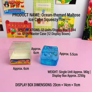 24 cubes magiques transparents sensoriels en maltose, anti-stress, pour la décompression, cadeau - Product Image 3