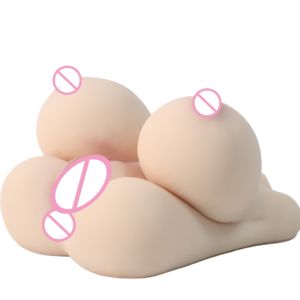 Masturbador Masculino Realista de Medio Cuerpo con Pechos Suaves, Masajeador de Glúteos, Juguetes Sexuales para Adultos, Precio de Fábrica - Product Image 1