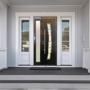 Porte d'Ingresso Personalizzate <span class=keywords><strong>in</strong></span> Metallo, Acciaio Inox e <span class=keywords><strong>Alluminio</strong></span> per Ville e Case, Porte Pivotanti Certificate Antiuragano - Product Image 3
